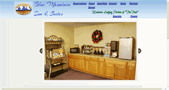 Desktop Screenshot of bluemountaininnrangely.com